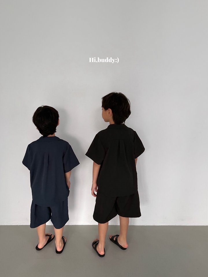 Hi buddy - Korean Children Fashion - #fashionkids - Seersucker Shirt - 11