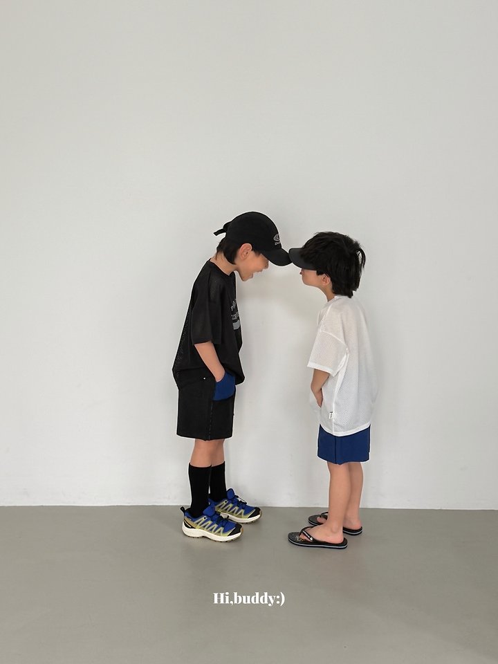 Hi buddy - Korean Children Fashion - #kidsstore - Return Mesh Tee - 9