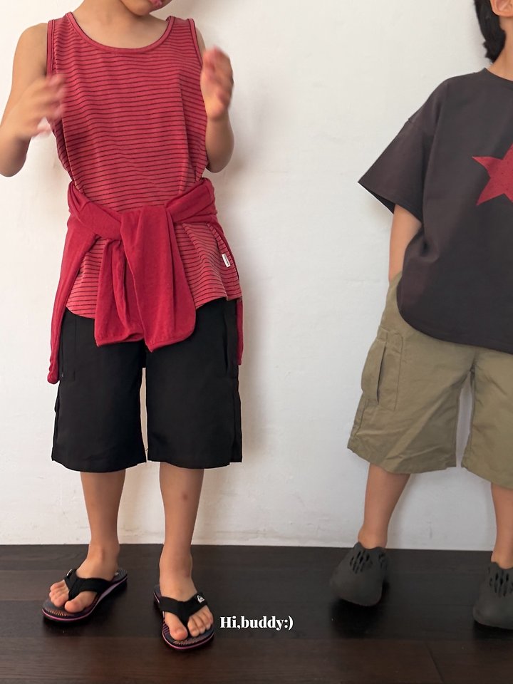 Hi buddy - Korean Children Fashion - #kidsstore - Cargo Bermuda Shorts - 5
