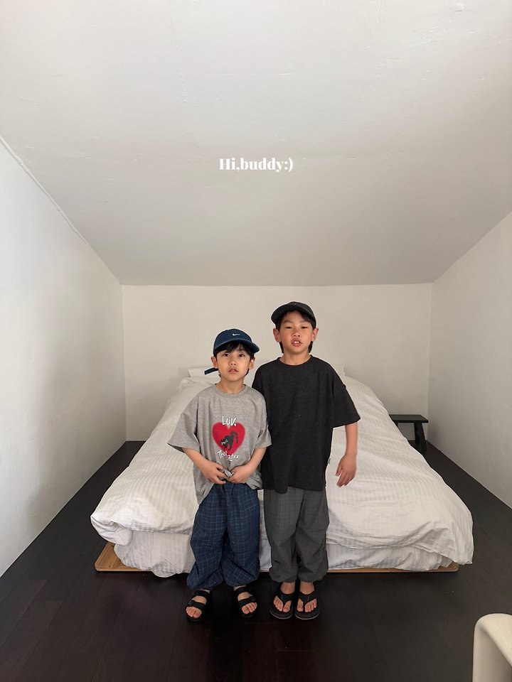 Hi buddy - Korean Children Fashion - #kidzfashiontrend - Check Tok Pants - 5