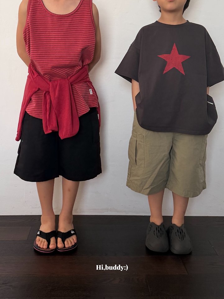 Hi buddy - Korean Children Fashion - #kidzfashiontrend - Cargo Bermuda Shorts - 6