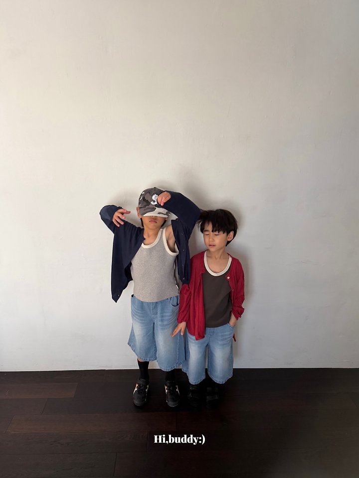 Hi buddy - Korean Children Fashion - #kidsstore - Palm Tree Cardigan - 4