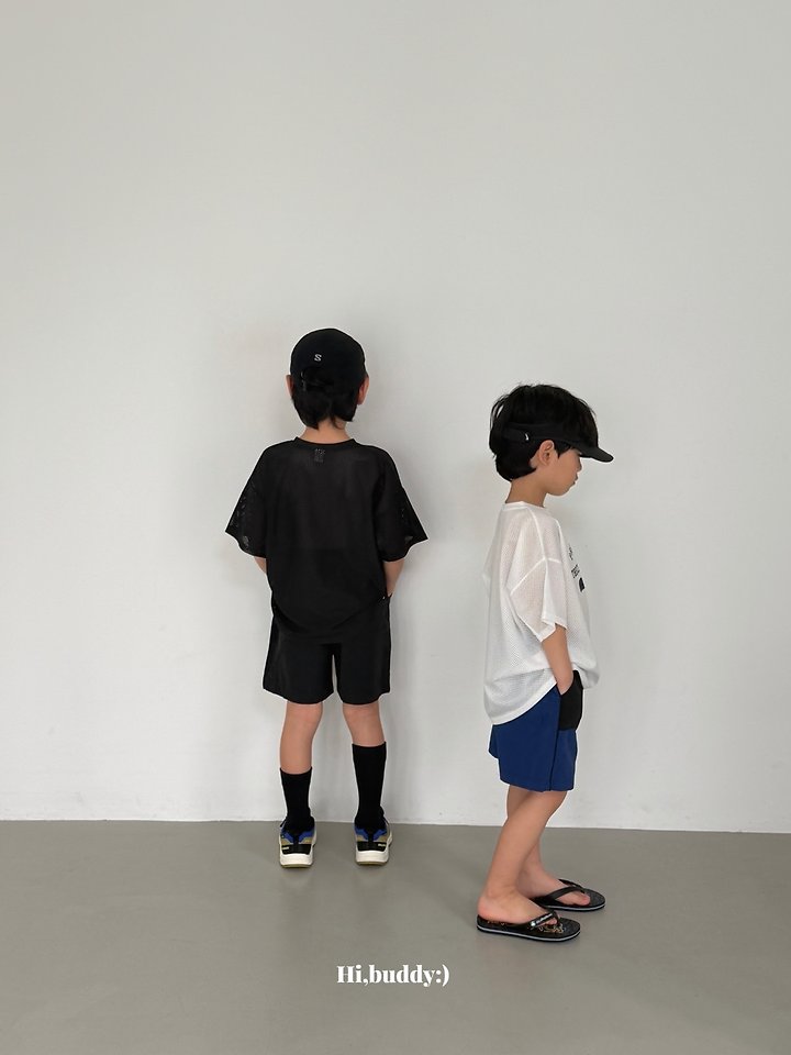 Hi buddy - Korean Children Fashion - #littlefashionista - Return Mesh Tee - 12