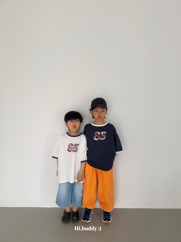 Hi buddy - Korean Children Fashion - #magicofchildhood - 85 Ringer Tee - 6