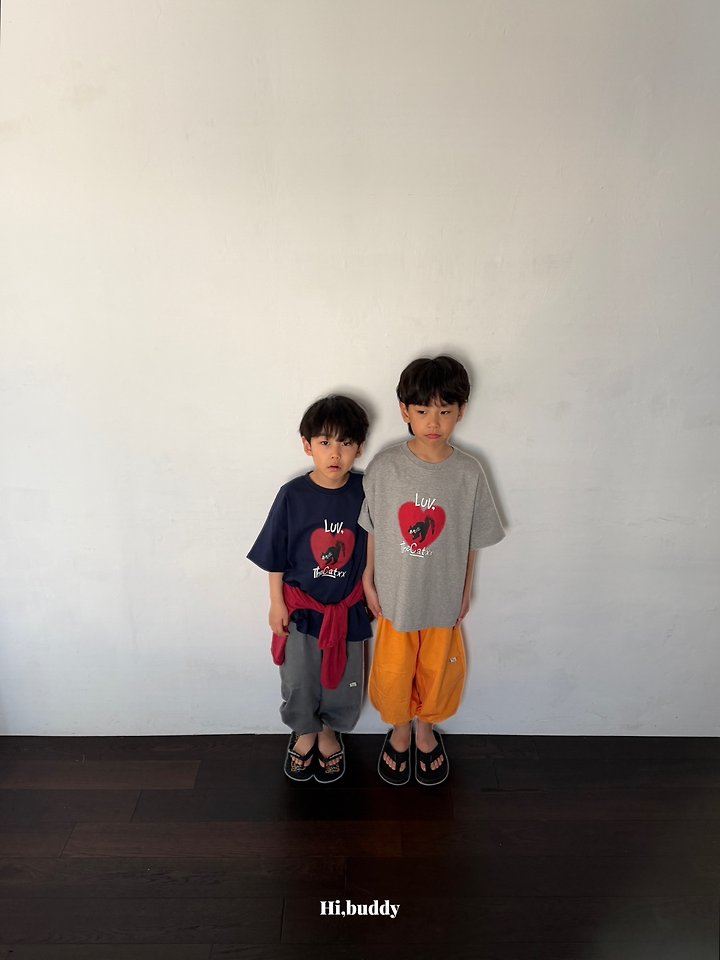 Hi buddy - Korean Children Fashion - #magicofchildhood - Label Jogger Pants - 5