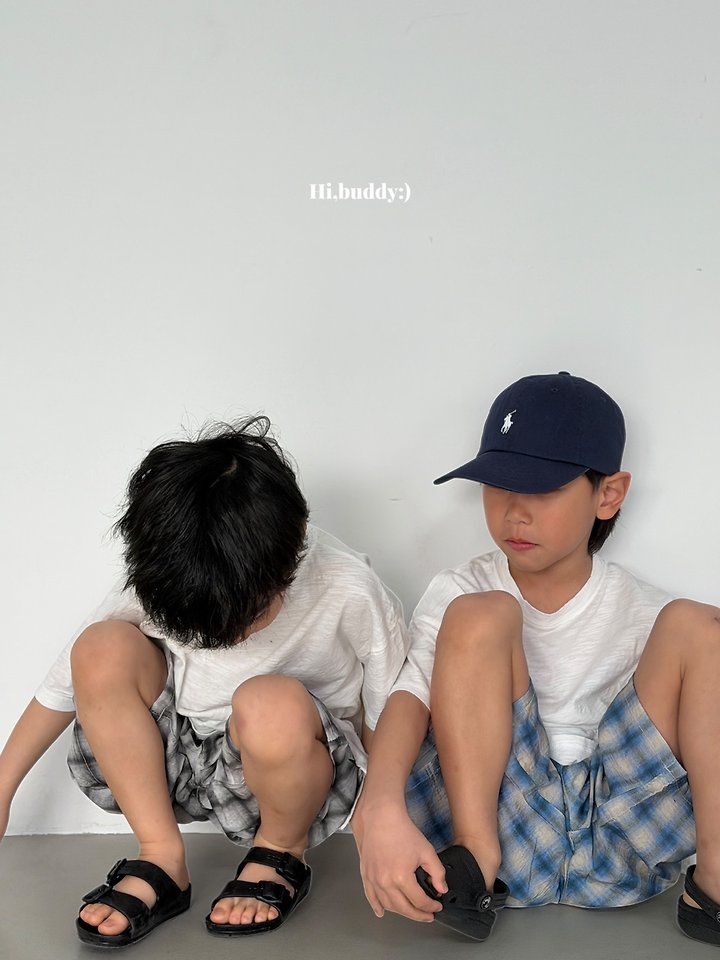 Hi buddy - Korean Children Fashion - #magicofchildhood - Check Bermuda Shorts - 3