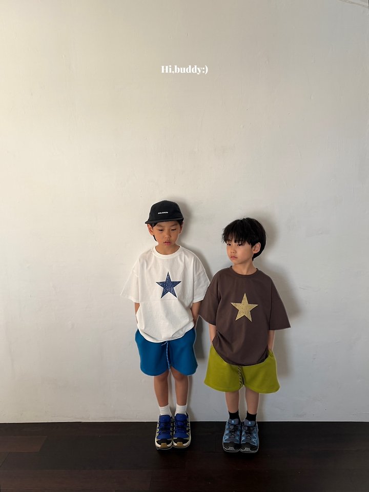 Hi buddy - Korean Children Fashion - #magicofchildhood - Star Tee - 10