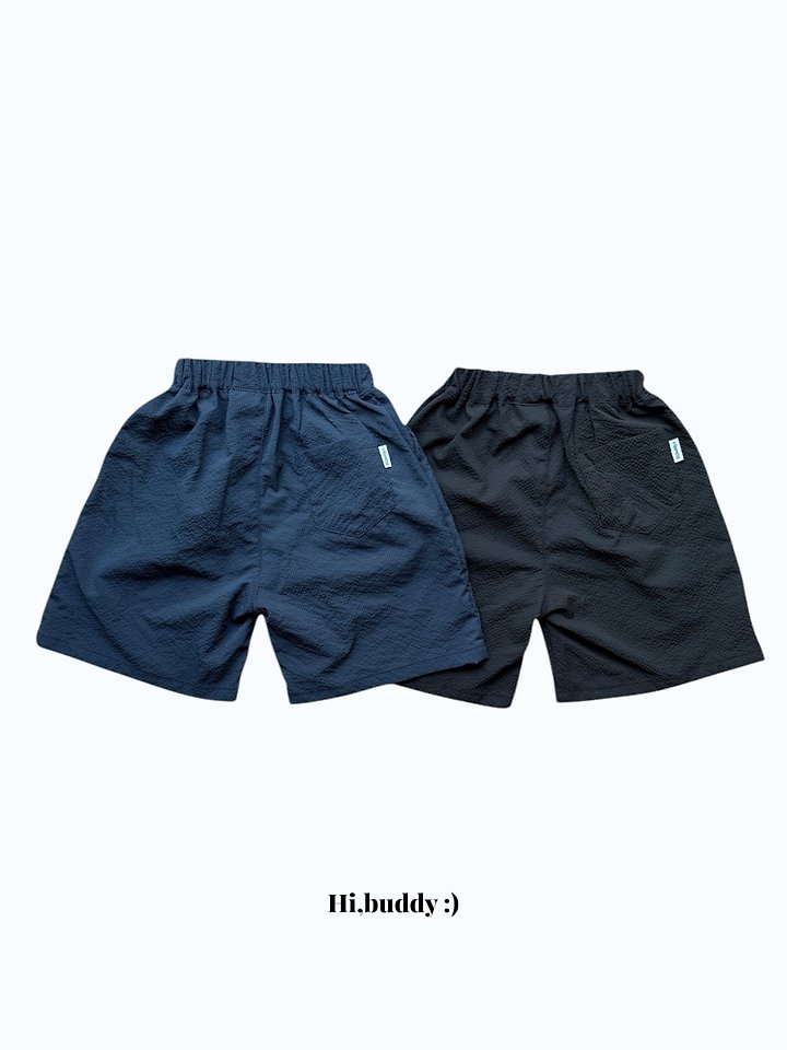 Hi buddy - Korean Children Fashion - #magicofchildhood - Seersucker Bermuda Shorts - 2