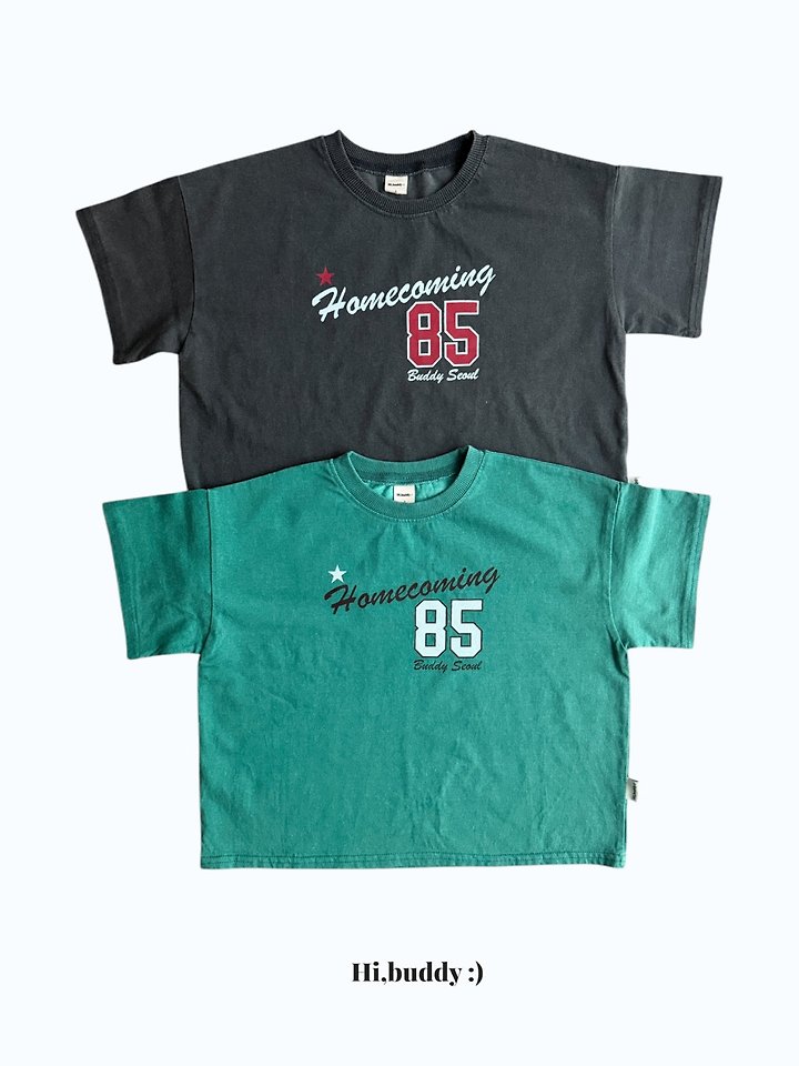 Hi buddy - Korean Children Fashion - #minifashionista - 85 Pigment Tee