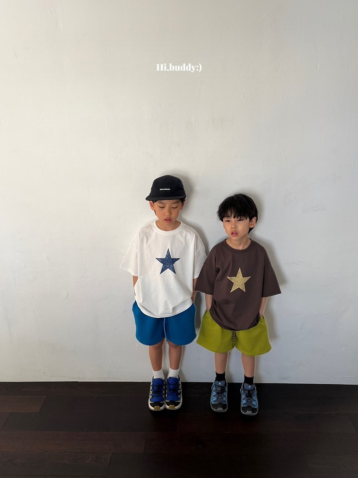 Hi buddy - Korean Children Fashion - #minifashionista - Star Tee - 11