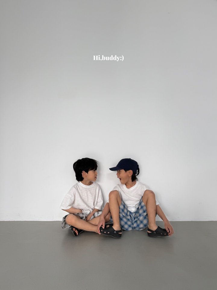 Hi buddy - Korean Children Fashion - #prettylittlegirls - Check Bermuda Shorts - 5