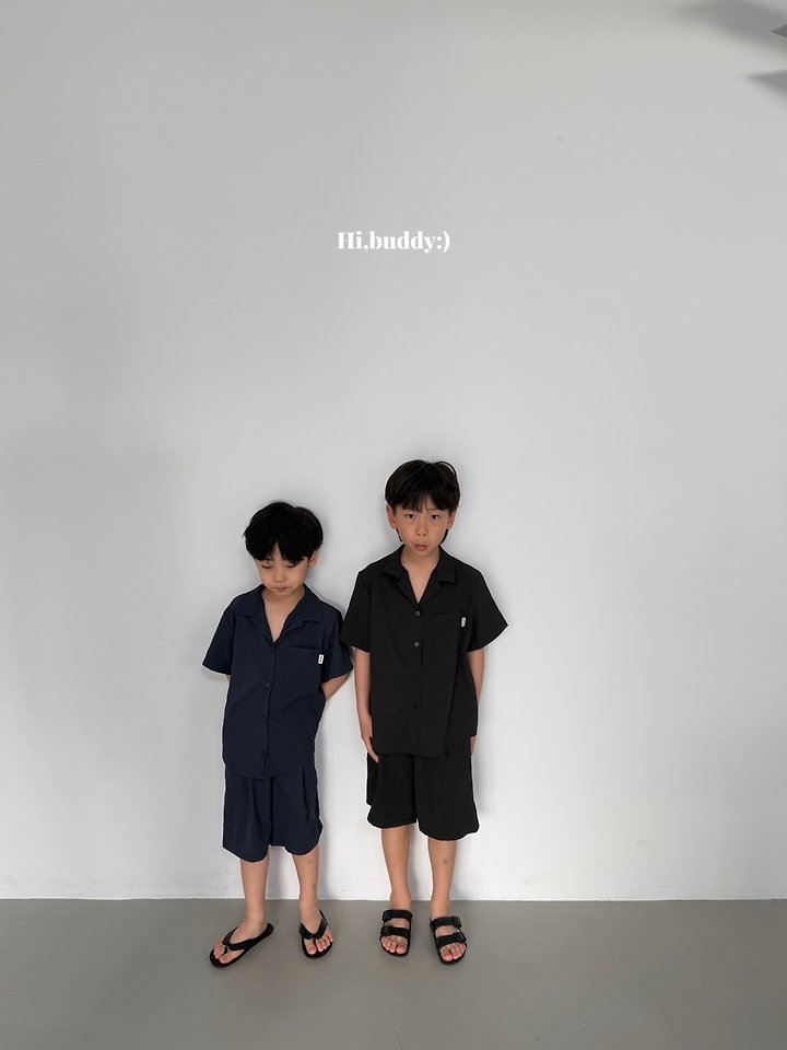 Hi buddy - Korean Children Fashion - #minifashionista - Seersucker Bermuda Shorts - 4