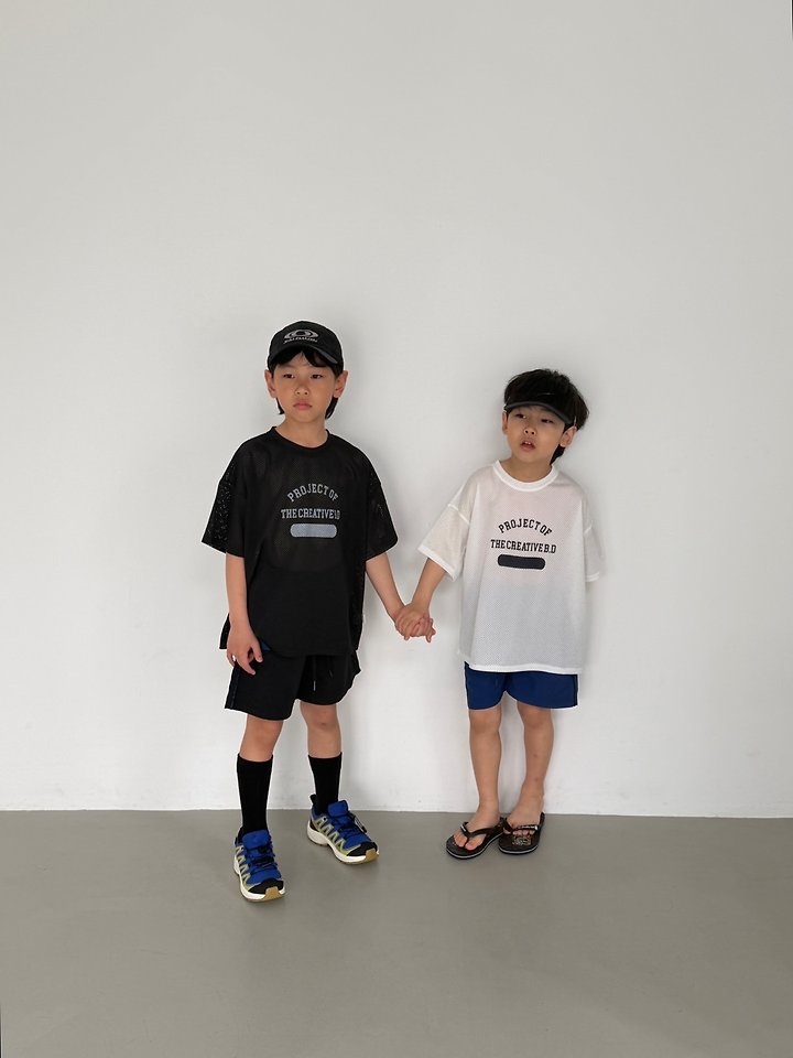 Hi buddy - Korean Children Fashion - #stylishchildhood - Return Mesh Tee - 2