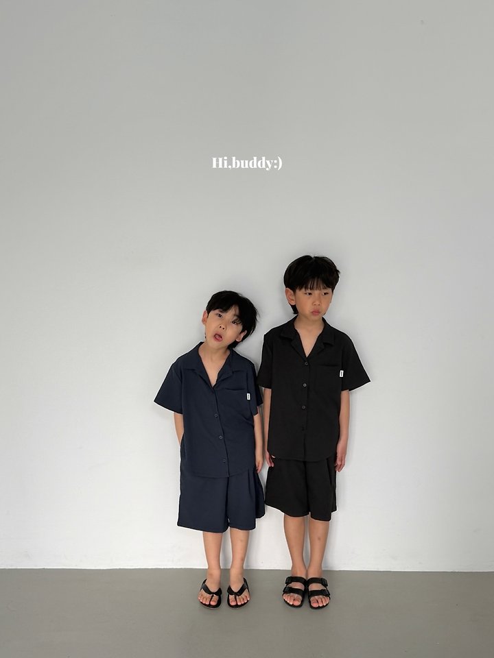 Hi buddy - Korean Children Fashion - #stylishchildhood - Seersucker Bermuda Shorts - 7