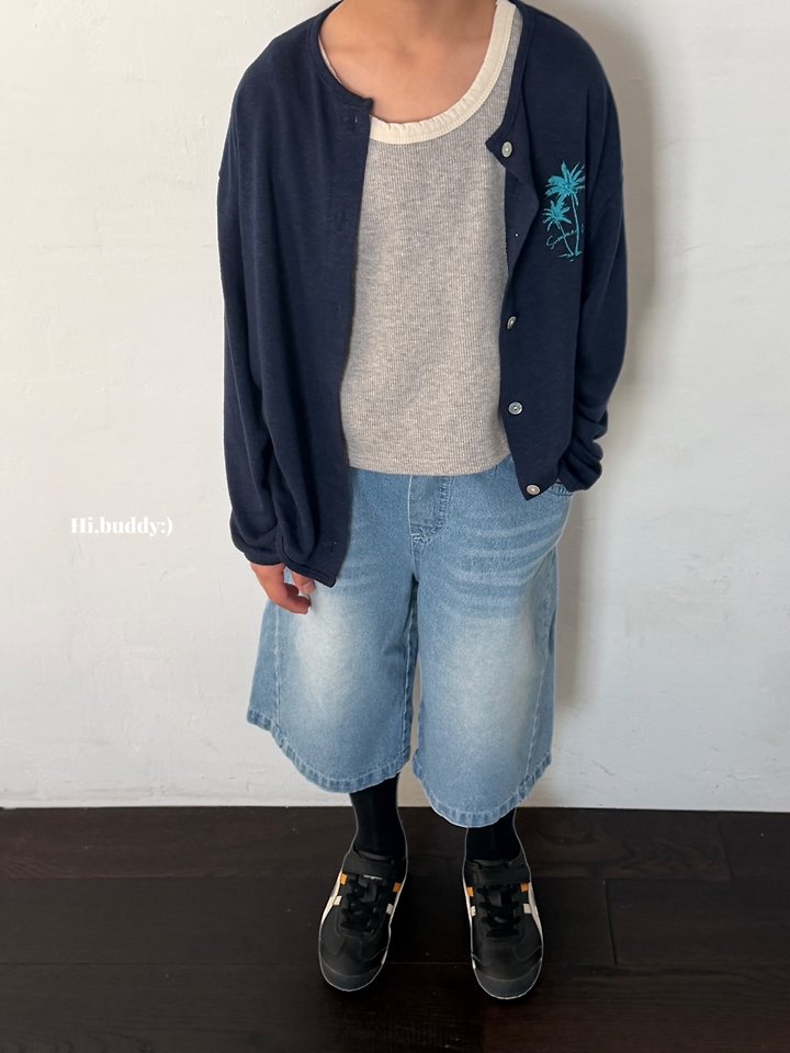Hi buddy - Korean Children Fashion - #todddlerfashion - Palm Tree Cardigan - 10