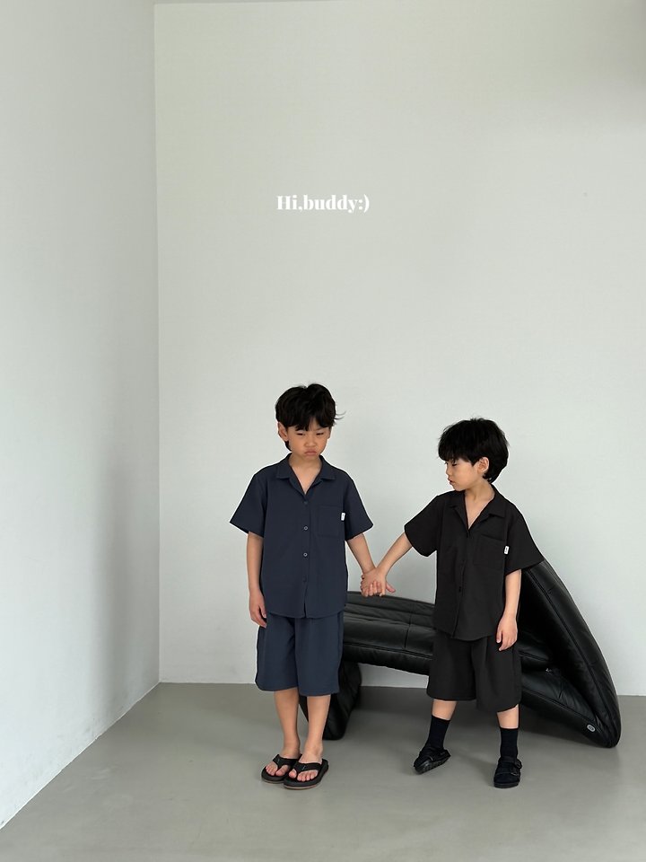 Hi buddy - Korean Children Fashion - #toddlerclothing - Seersucker Shirt - 5