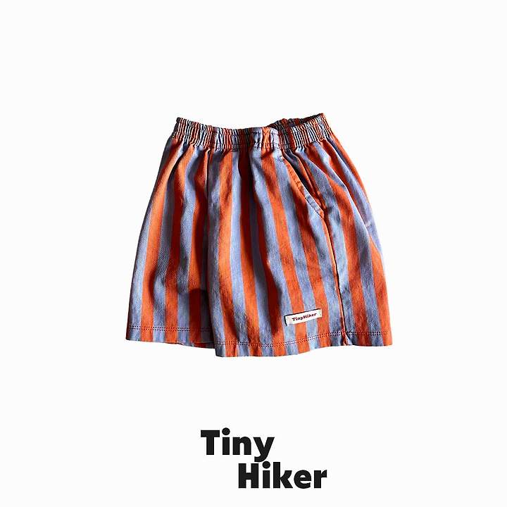 Hiker - Korean Children Fashion - #Kfashion4kids - Capri Stripe Shorts - 3
