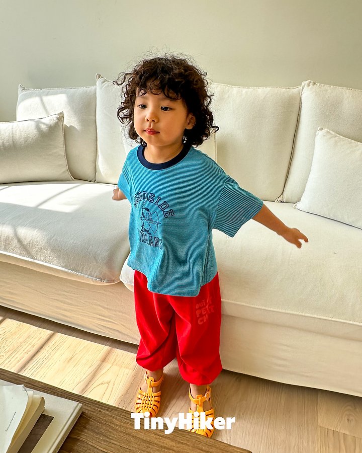 Hiker - Korean Children Fashion - #Kfashion4kids - Cupid Stripe Tee - 11