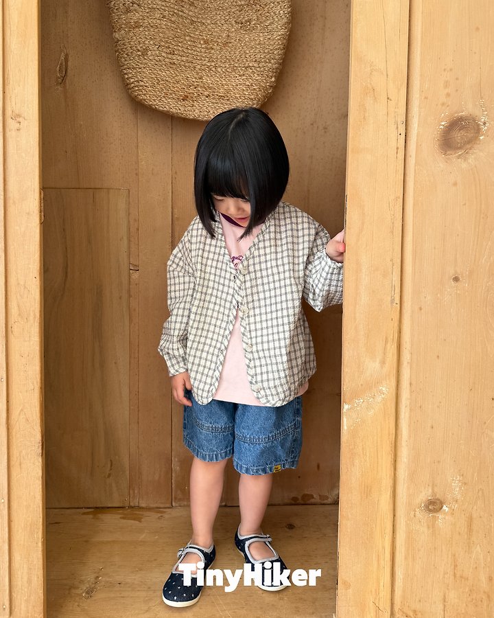 Hiker - Korean Children Fashion - #childofig - Tiny Stitch Denim Pants - 5