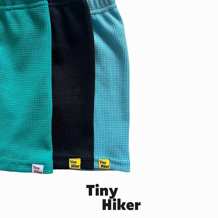Hiker - Korean Children Fashion - #childofig - Biker Waffle Leggings - 2