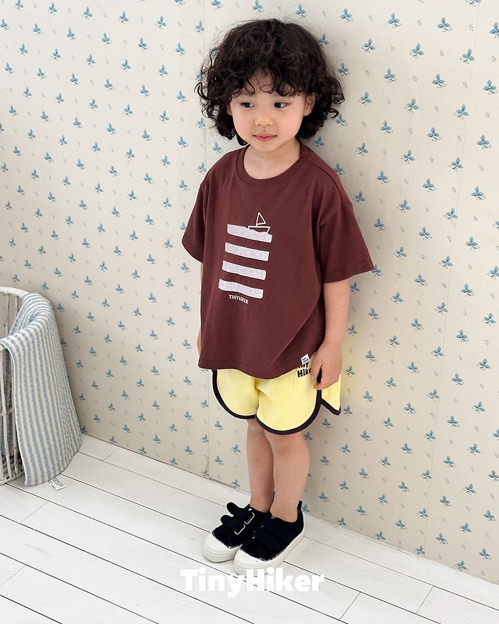 Hiker - Korean Children Fashion - #childofig - Ocean Yacht Tee - 8