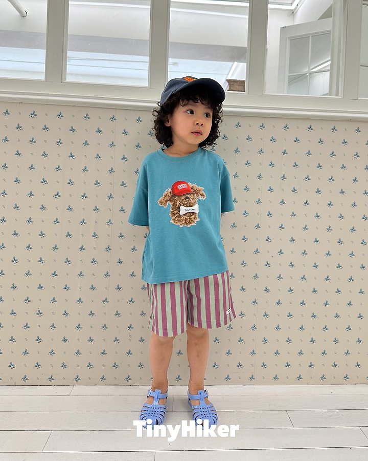 Hiker - Korean Children Fashion - #childofig - Tiny Bear Tee - 7