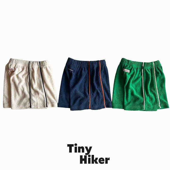 Hiker - Korean Children Fashion - #childrensboutique - Terry Piping Shorts
