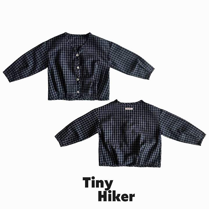Hiker - Korean Children Fashion - #childrensboutique - Cotton Check Cardigan - 2