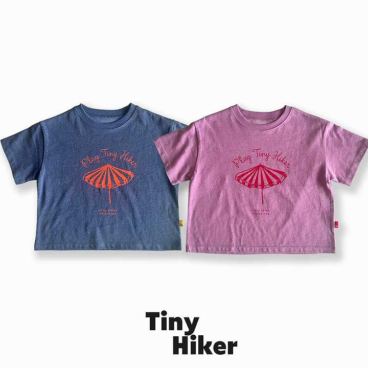 Hiker - Korean Children Fashion - #childrensboutique - Summer Beach Pigment Tee