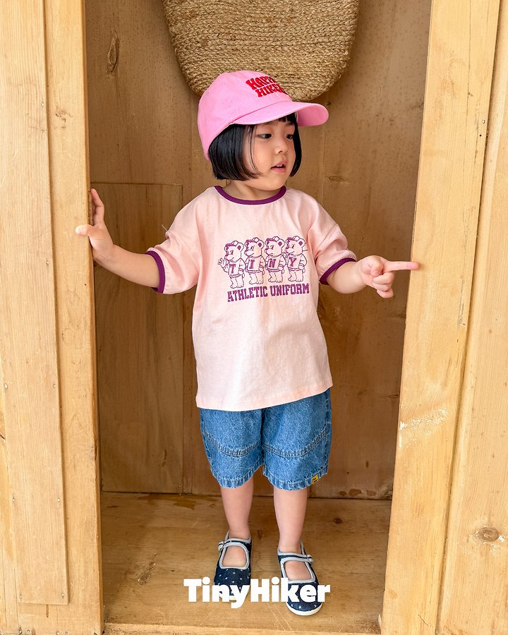 Hiker - Korean Children Fashion - #designkidswear - Tiny Stitch Denim Pants - 7