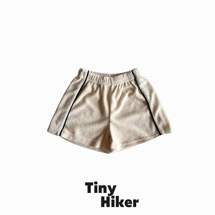 Hiker - Korean Children Fashion - #designkidswear - Terry Piping Shorts - 2