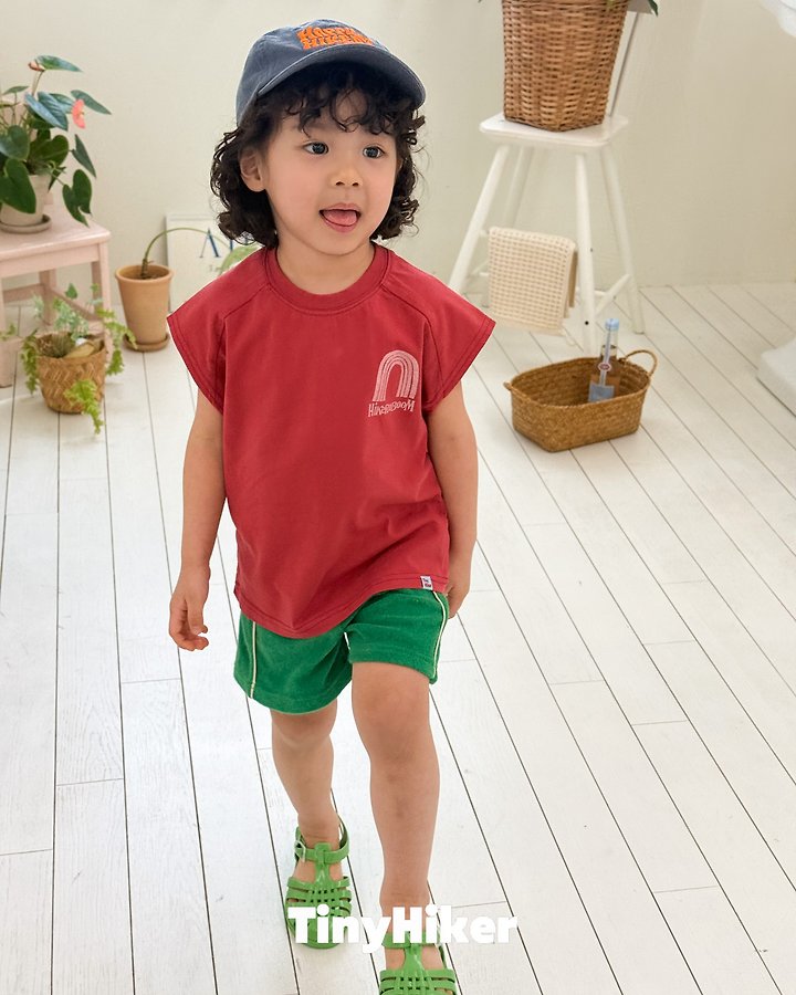 Hiker - Korean Children Fashion - #designkidswear - Rainbow Raglan Tee - 6