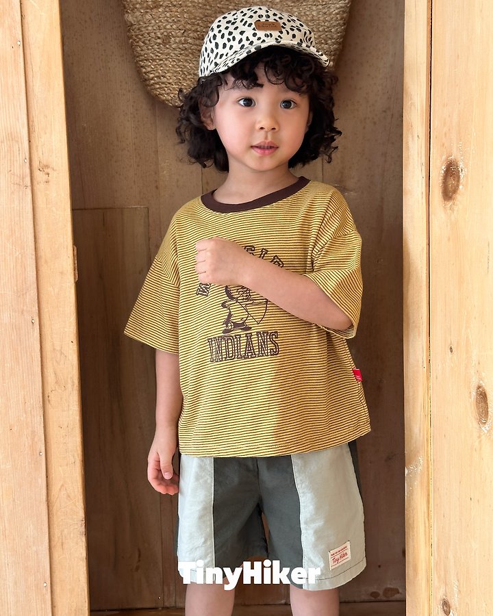 Hiker - Korean Children Fashion - #designkidswear - Cupid Stripe Tee - 5