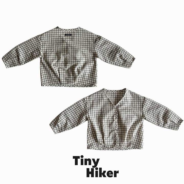 Hiker - Korean Children Fashion - #designkidswear - Cotton Check Cardigan - 3