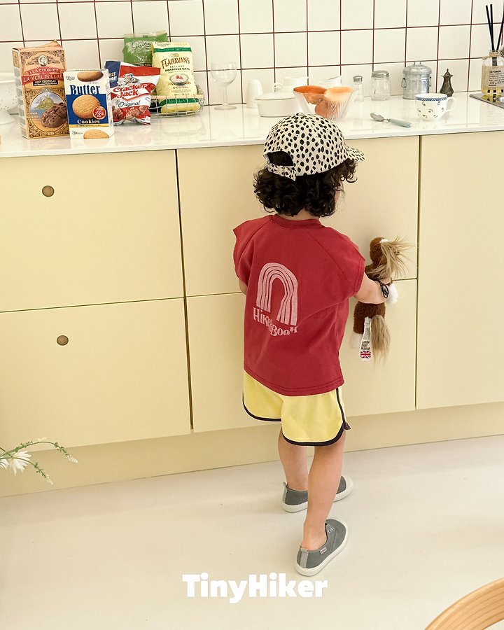 Hiker - Korean Children Fashion - #discoveringself - Rainbow Raglan Tee - 7