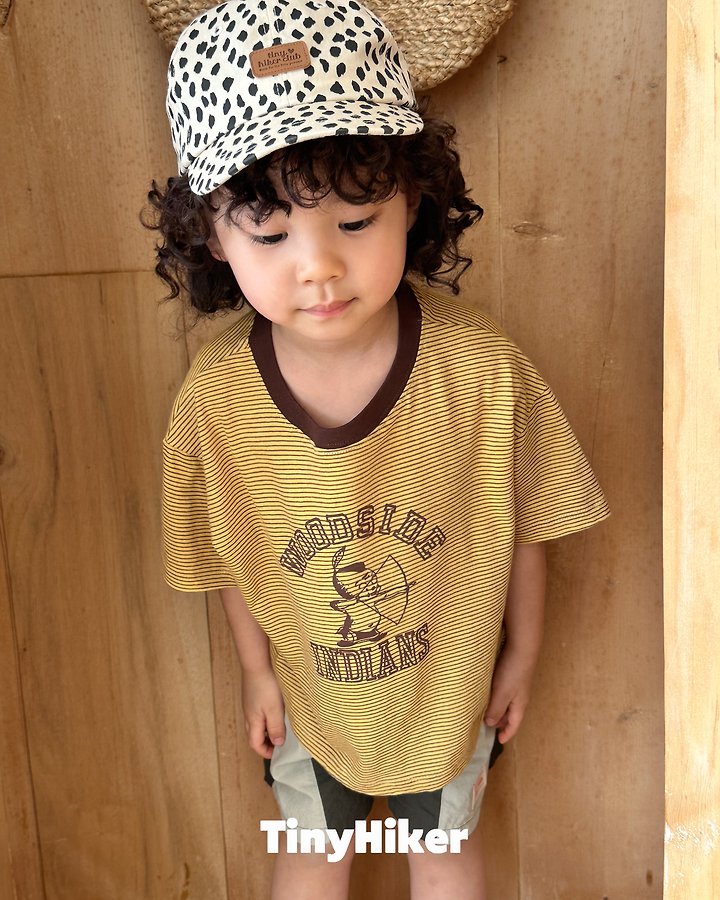 Hiker - Korean Children Fashion - #discoveringself - Cupid Stripe Tee - 6