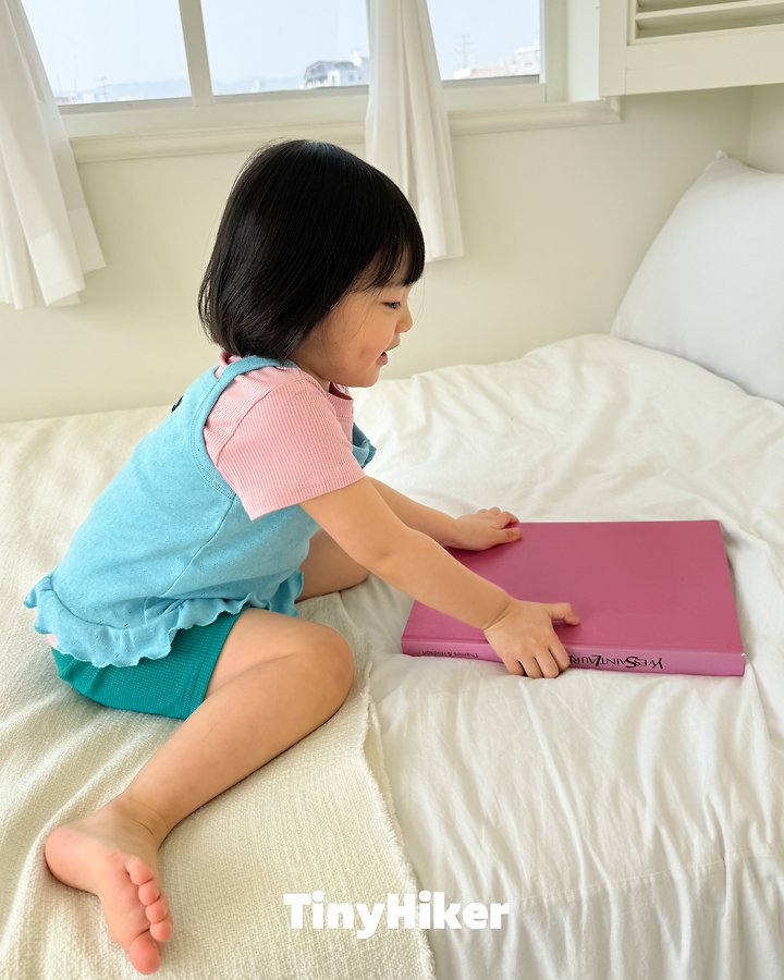 Hiker - Korean Children Fashion - #fashionkids - Biker Waffle Leggings - 6