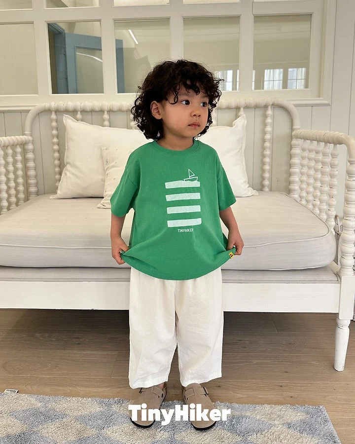 Hiker - Korean Children Fashion - #fashionkids - Ocean Yacht Tee - 12