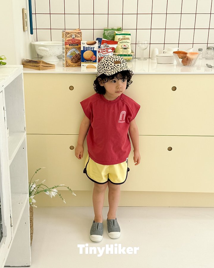 Hiker - Korean Children Fashion - #fashionkids - Rainbow Raglan Tee - 8