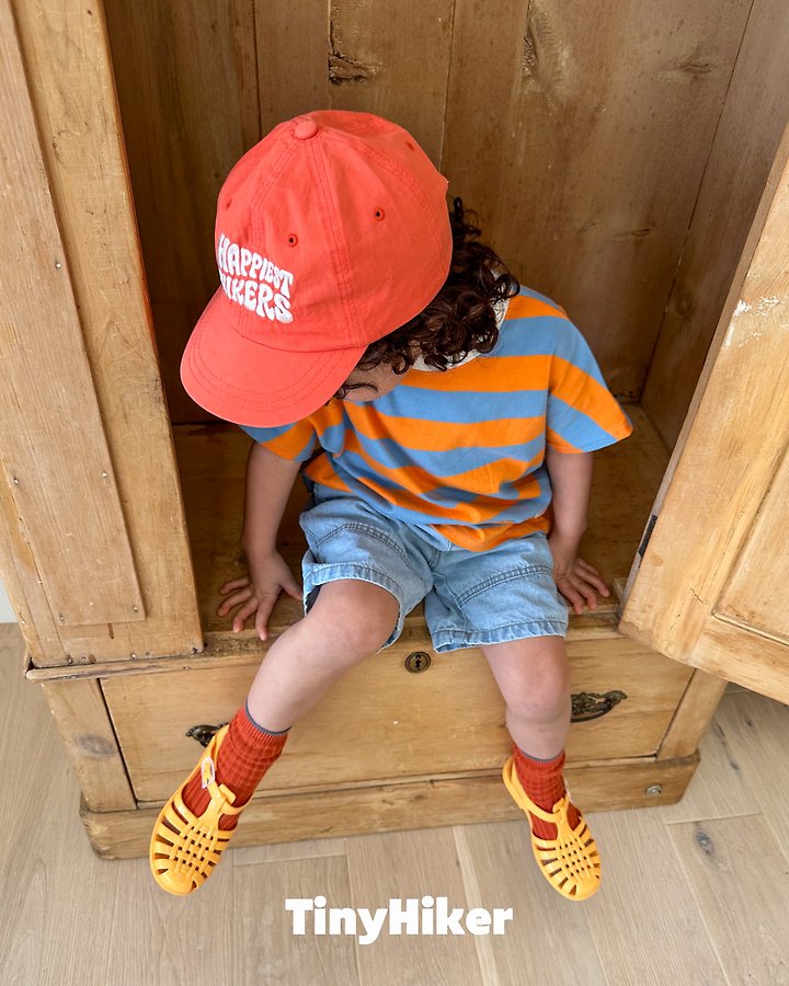 Hiker - Korean Children Fashion - #kidsshorts - Willy Stripe Tee - 7