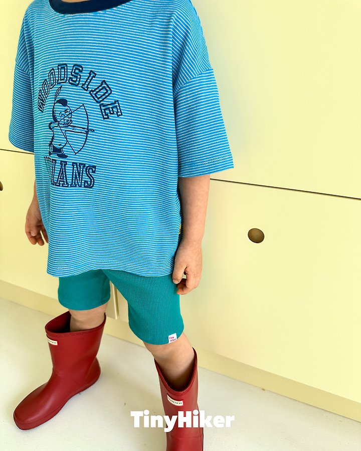 Hiker - Korean Children Fashion - #kidsstore - Cupid Stripe Tee - 9