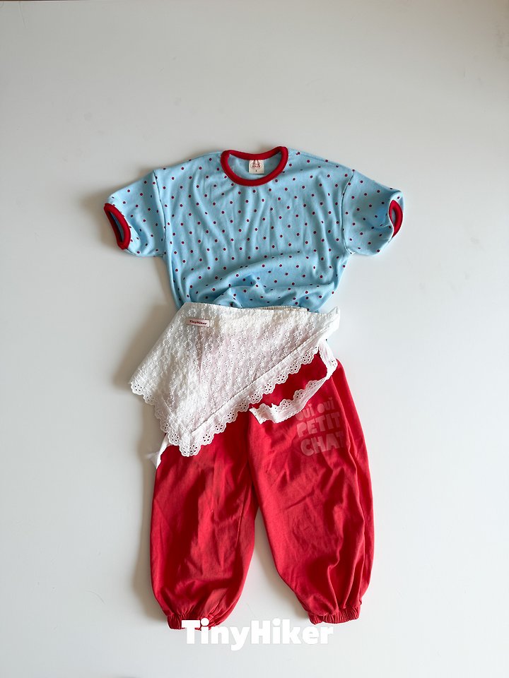 Hiker - Korean Children Fashion - #kidzfashiontrend - Je T’aime Mini Dot Rappa Tee - 2