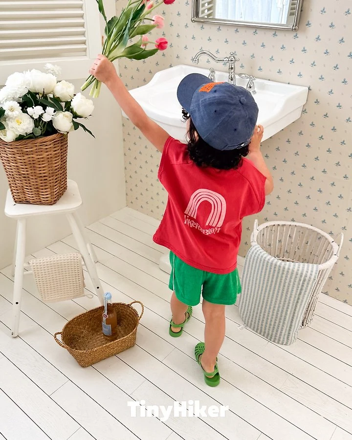 Hiker - Korean Children Fashion - #kidzfashiontrend - Rainbow Raglan Tee - 11