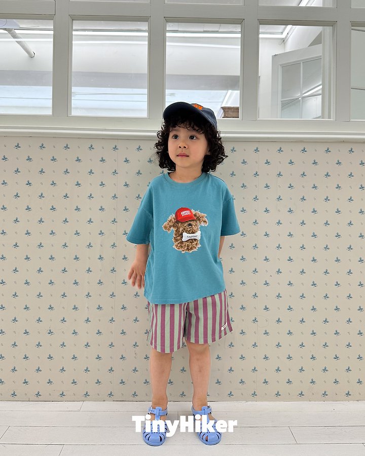 Hiker - Korean Children Fashion - #magicofchildhood - Capri Stripe Shorts - 5