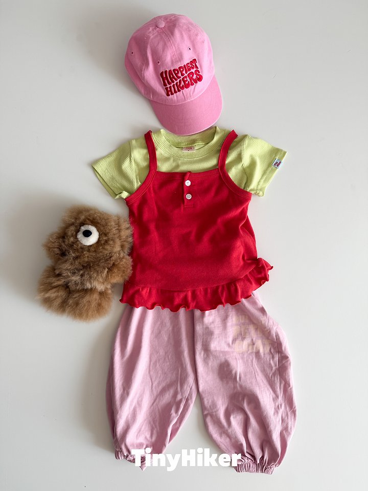 Hiker - Korean Children Fashion - #magicofchildhood - Strawberry Jogger Pants - 2