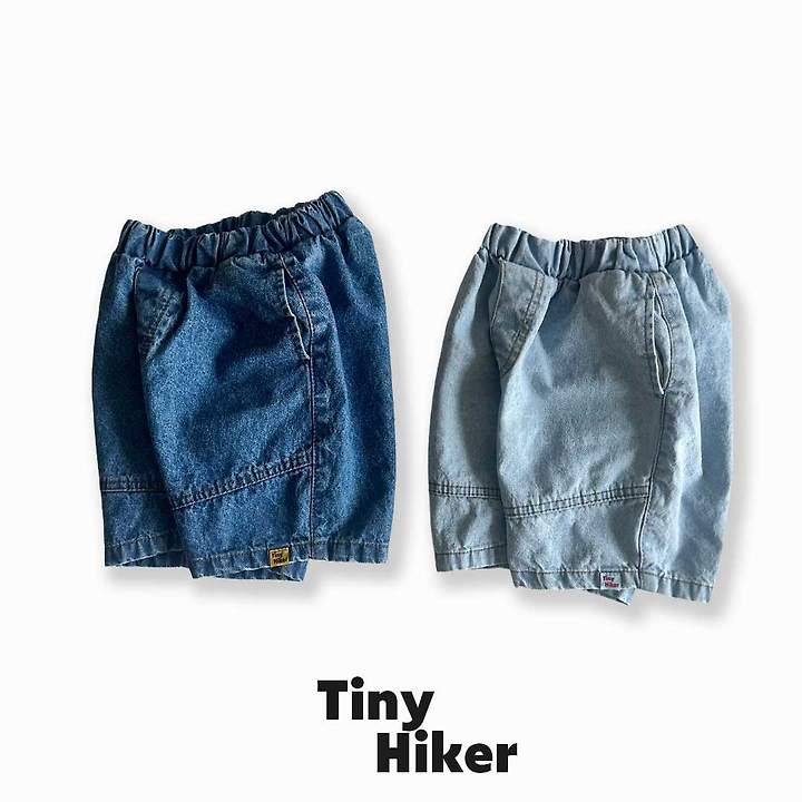 Hiker - Korean Children Fashion - #magicofchildhood - Tiny Stitch Denim Pants