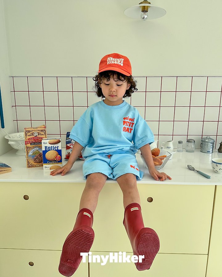 Hiker - Korean Children Fashion - #magicofchildhood - Petit Chat Set - 8