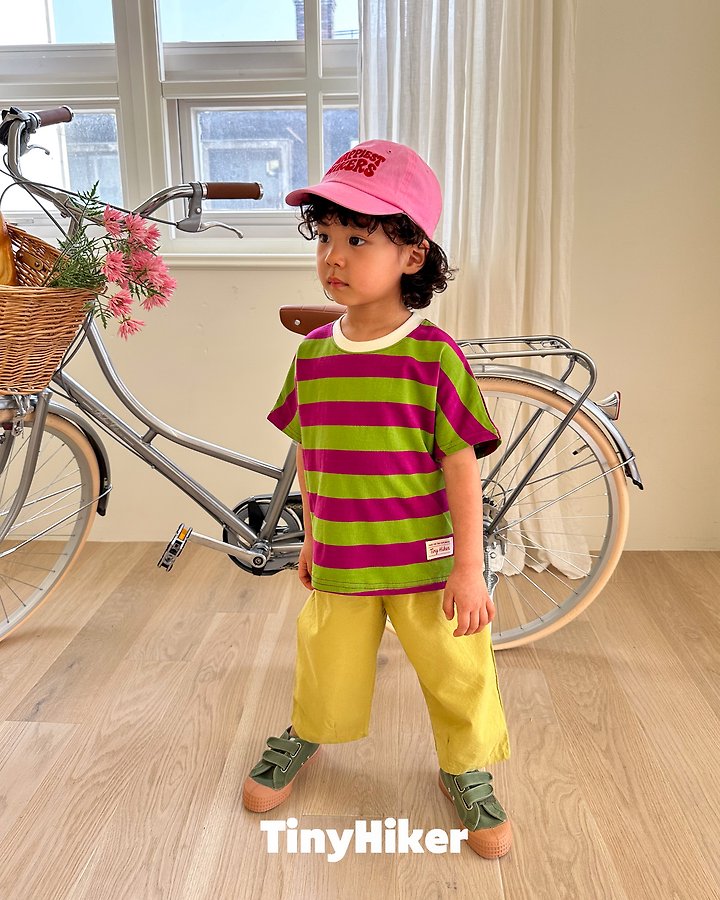 Hiker - Korean Children Fashion - #magicofchildhood - Willy Stripe Tee - 12