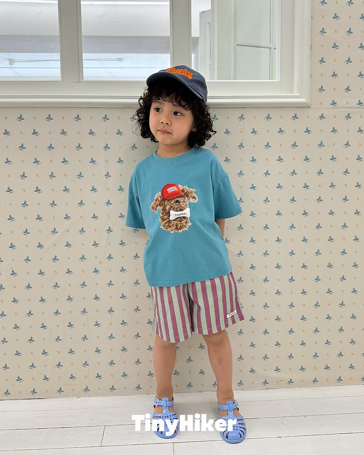 Hiker - Korean Children Fashion - #minifashionista - Capri Stripe Shorts - 6