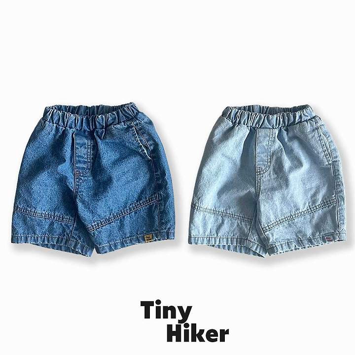 Hiker - Korean Children Fashion - #minifashionista - Tiny Stitch Denim Pants - 2